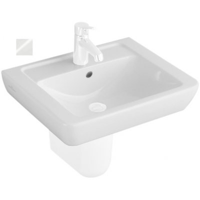 Umywalka 600 x 470 mm do armatury 3-otworowej Villeroy & Boch Subway 6136 60 01
